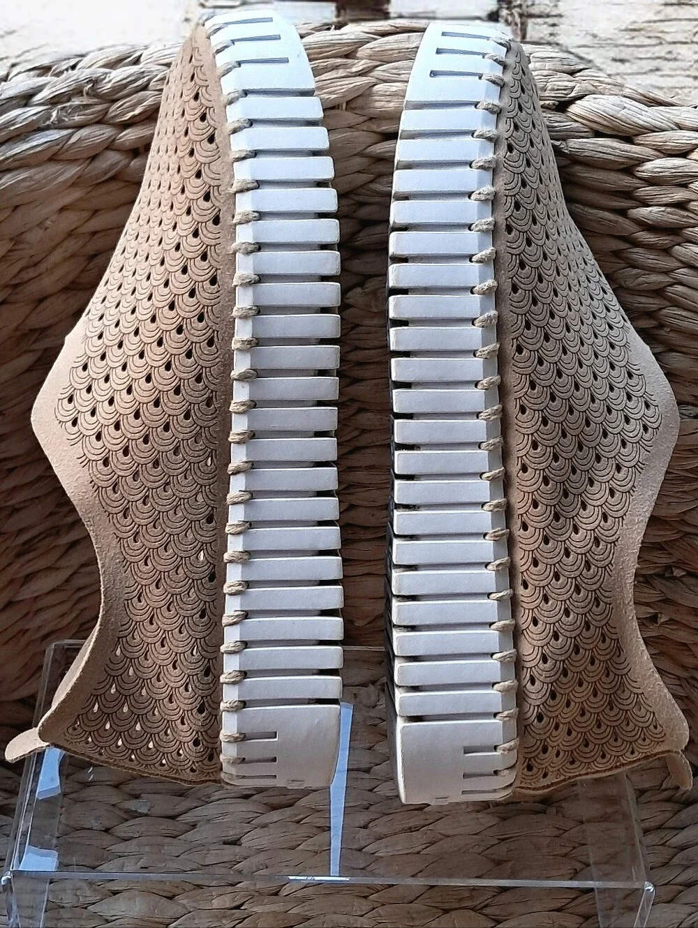 Ilse Jacobsen Tulip Platform Sneakers Wmn 7/7.5 Recycled Microfiber Latte